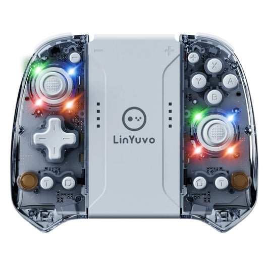Linyuvo Wireless Gamepad KS58 for Switch&Oled with Turbo/Vibration/6-Axis Gyro/Wake-Up Function/ Rocker,Long Life Gamepad