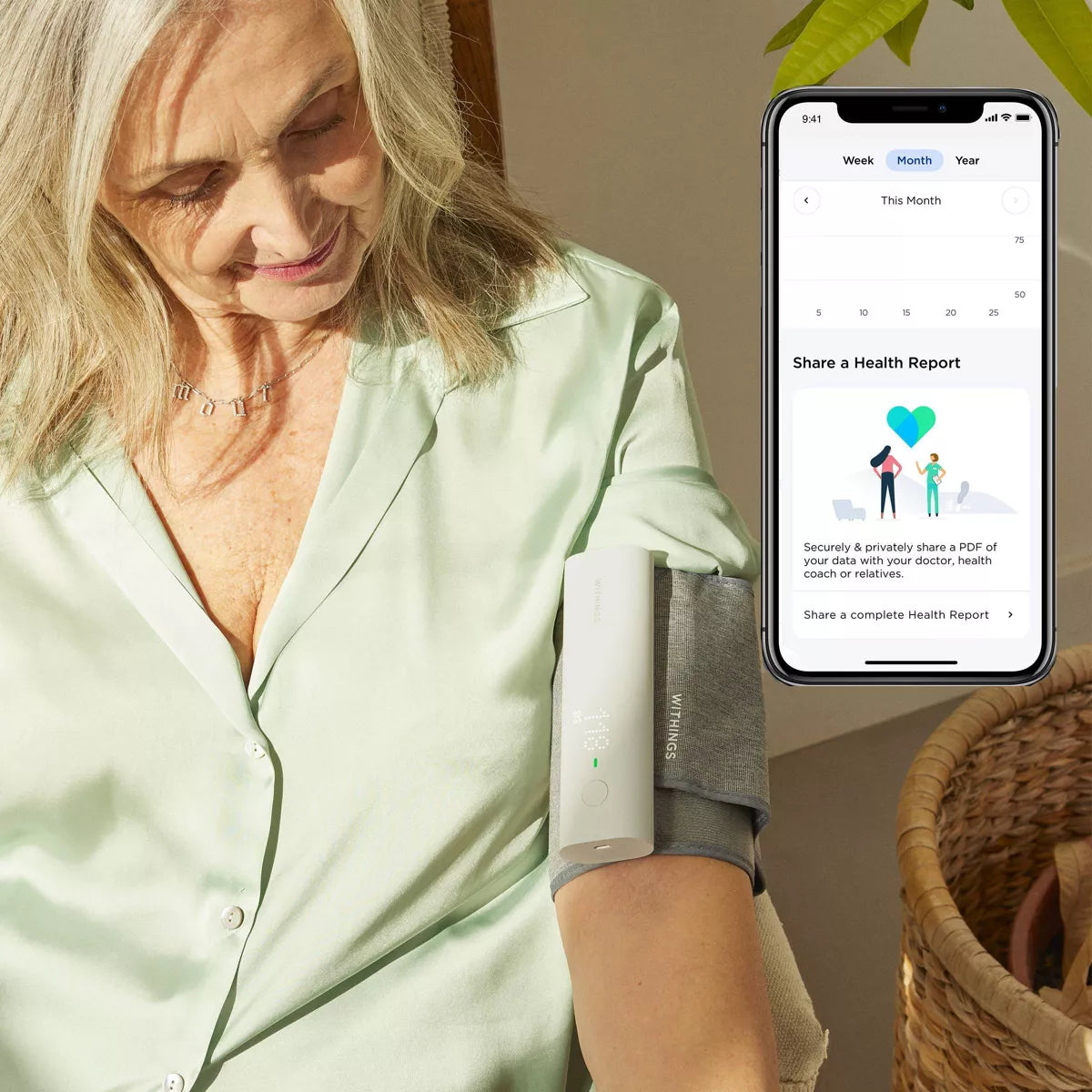 BPM Connect Wi-Fi Blood Pressure Monitor