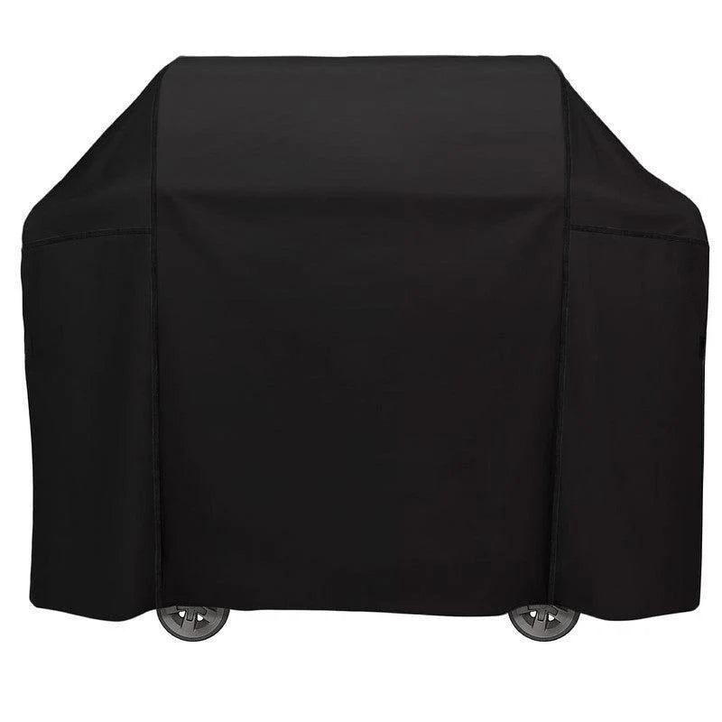 Black Grill Cover 58 Inch Gas Grill Cover Waterproof, UV Resistant BBQ Grill Cover, Fits Most Brands of Grills