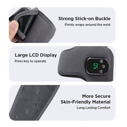 Electric Foot Heat Massager Hot Compresses Vibration Massager Breathable Material Foot and Ankle Joint Hot Compress Protection