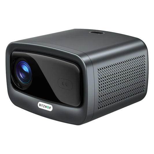 Blitzwolf BW-V9 LED 1080P Projector 1000 ANSI Lumens High Brightless Water Cooling Autofocus Fuil Frequency Speaker Bluetooth 5.0 WIFI6 Home Theater