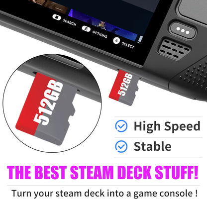 Batocera Tf/Game Card for Steam Deck/Windows Pc/Mac/Handheld Game Console for PS3/PS2/SS/PS1/PSP/DC/MAME 70+Emulators&51400+Game
