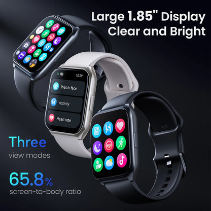 Watch 2 Pro (LS02 Pro) Smart Watch 1.85'' HD Display Spo2 Heart Rate Monitor 100 Workout Modes Smartwatch for Men Women