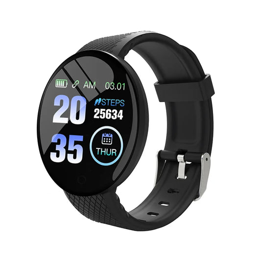 D18 Smart Watch for Ios Android Men Waterproof Smartwatch Women Sleep Monitor Message Fitness Tracker Bracelet Sport Watches SMS