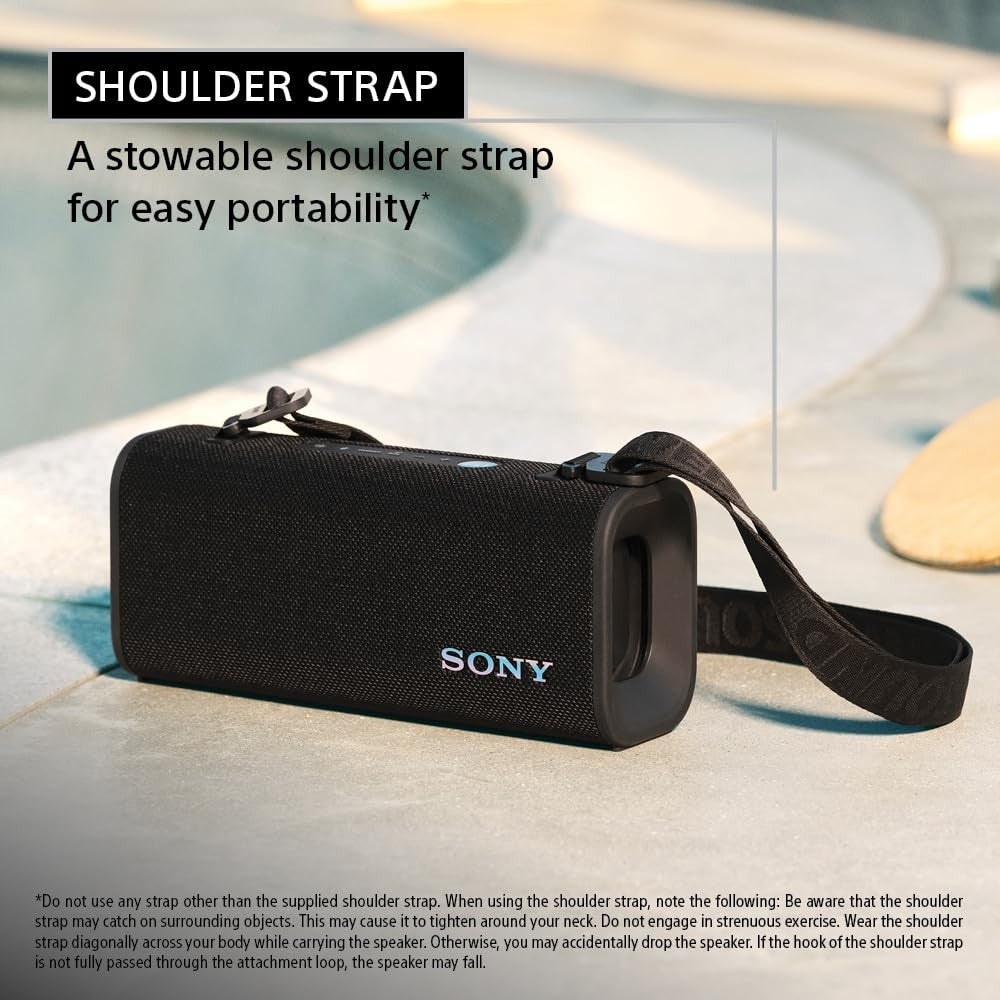 Sony ULT Field 3 Wireless Portable Bluetooth Speaker, Black - SRSULT30/B