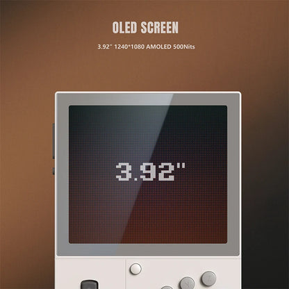 Classic Classic Retro Handheld Video Game Console 3.92 AMOLED Screen Android 14 PSP PS2 Games