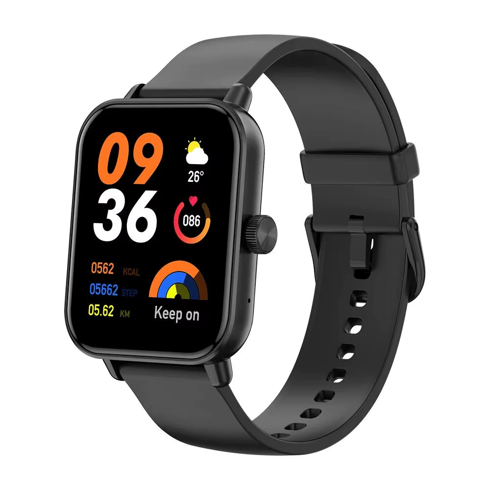 P81 Voice Calling Smart Watch Ultra 1.9'' HD Screen 24H Health Monitor 100+ Sports Modes 200+ Watch Faces Smartwatch