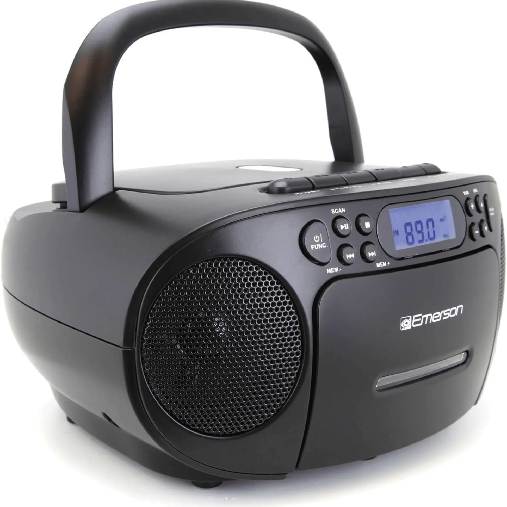 Emerson Portable Cd/Cassette Boombox with AM/FM Radio