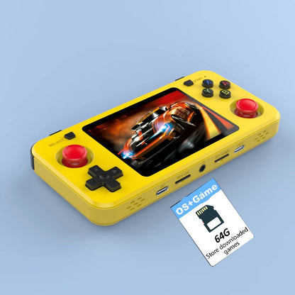 R36H Retro Handheld Game Console ARKOS System Kid Christmas Gift Portable Pocket Video Player 3.5 Inch IPS Screen R36S Landscape