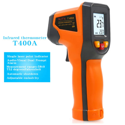 T400A T600A High Precision Infrared Thermometer, Water Thermometer, Baking and Kitchen Industrial Thermometer