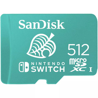 SanDisk 512GB UHS-I MicroSD Memory Card, Officially Licensed for Nintendo Switch
