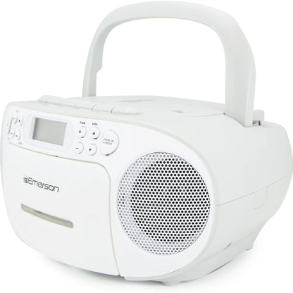 Emerson Portable Cd/Cassette Boombox with AM/FM Radio