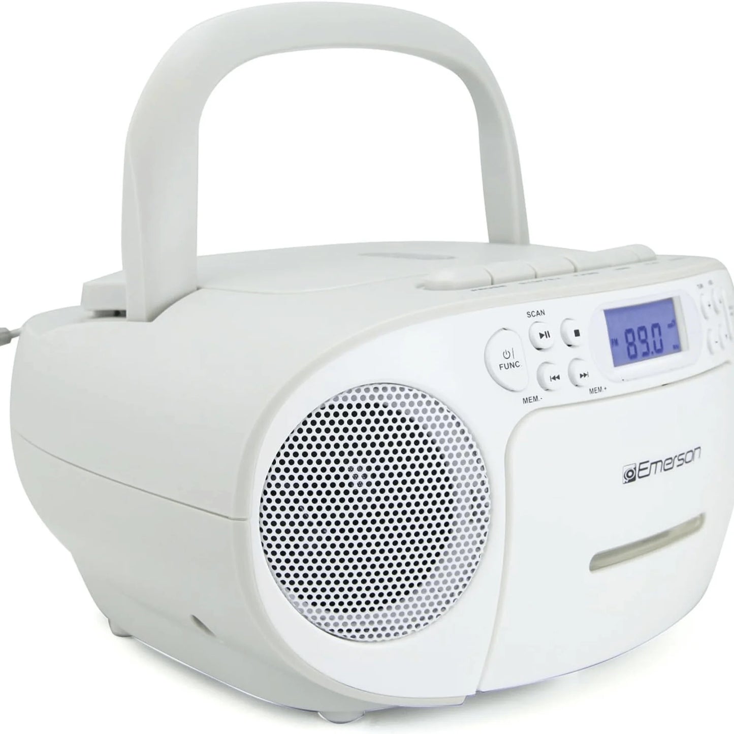 Emerson Portable Cd/Cassette Boombox with AM/FM Radio