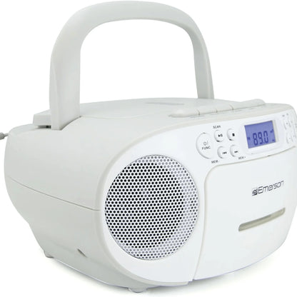 Emerson Portable Cd/Cassette Boombox with AM/FM Radio