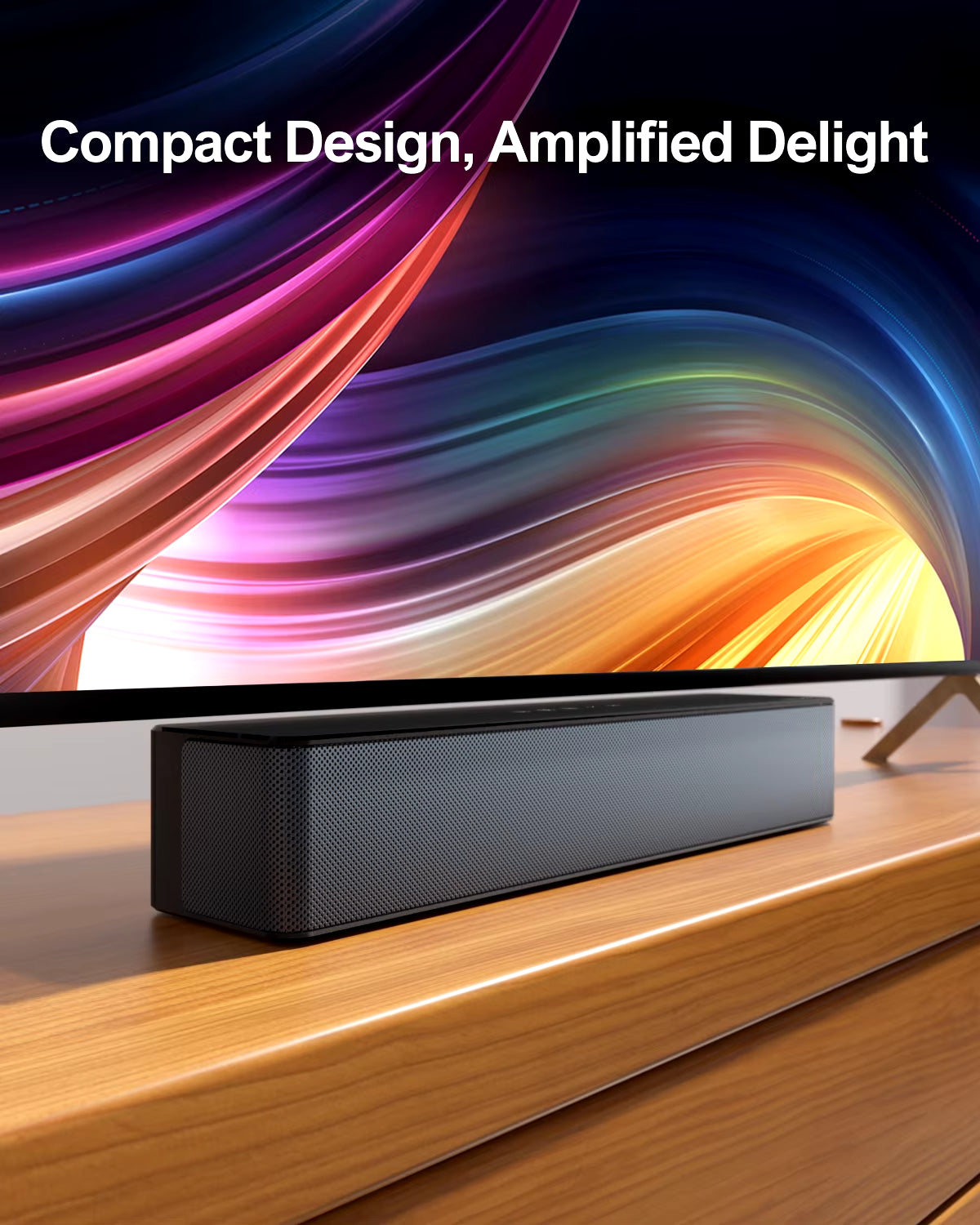 320W 5.1 Soundbar with Wireless Subwoofer & 2 Surround Speakers, 3D Surround Sound System Home Theater, APP Control