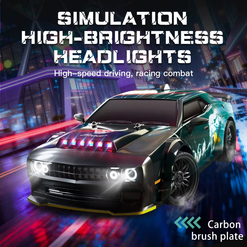 ZNLYRION SG216PRO 1:16 Scale 4WD Brushless RC Drift Car - 70KM/H Remote Control Racing Vehicle with LED Lights for Adults