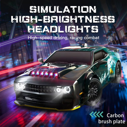 ZNLYRION SG216PRO 1:16 Scale 4WD Brushless RC Drift Car - 70KM/H Remote Control Racing Vehicle with LED Lights for Adults