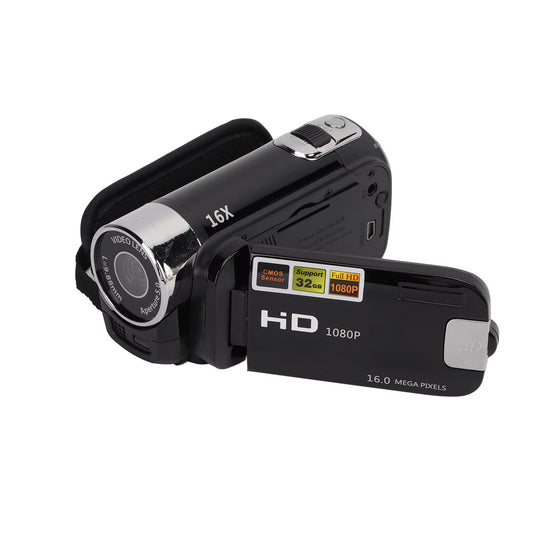 Video Camera Camcorder Full HD 4K 48MP Camera Recorder 270° Rotation 2.7 Inch Color Screen 16X Zoom Digital Camcorders