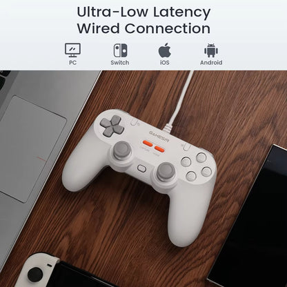 Gamesir Tegenaria Lite Wired Game Controller,  Effect Joysticks, 1000Hz Polling Rate, Anti-Drift for Nintendo Switch 2, PC