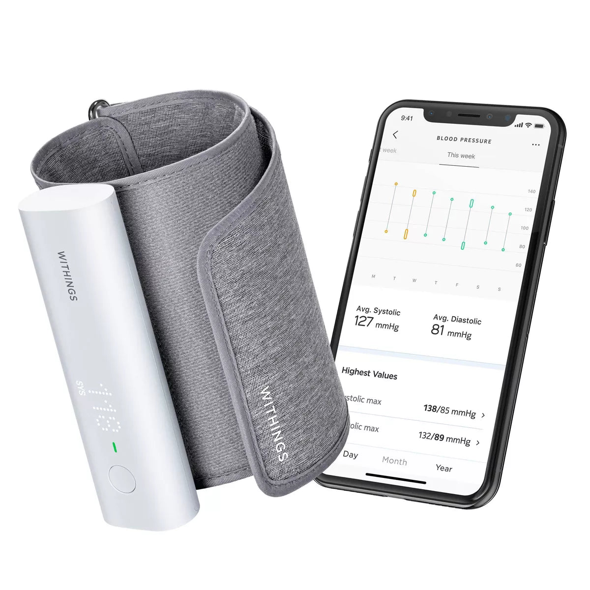 BPM Connect Wi-Fi Blood Pressure Monitor