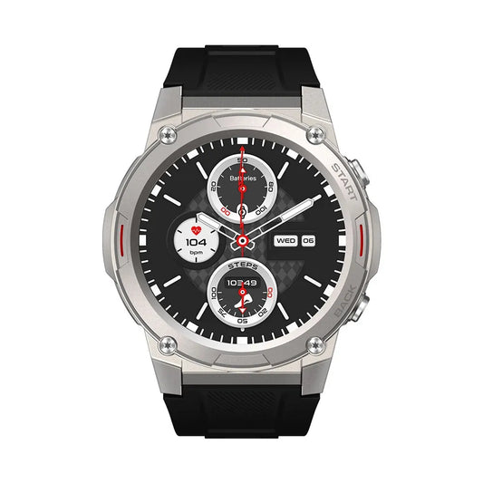 VIBE 7 PRO Voice Calling Smart Watch 1.43 Inch AMOLED Display Hi Fi Phone Calls Toughness Sports Smartwatch for Men