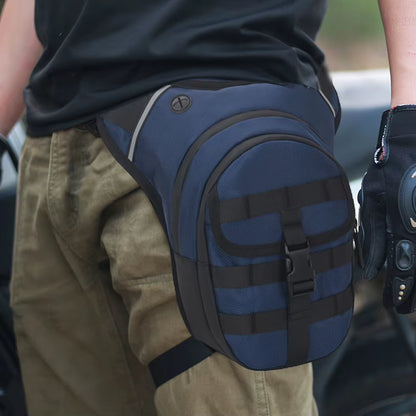 Waterproof Motorcycle Waist Bag Motorbike Riding Drop Leg Bag Men Outdoor Thigh Bag Breathable Moto Bag Large Capacity Chest Bag