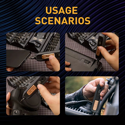 180 in 1 Precision Manual Multifunctional Screwdriver Set Magnetic Phillips Bits Mobile Iphone & PC & Glasses Repair Tool Gift