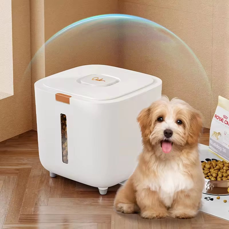 Pet Food Storage Barrel Large Storage Barrel Food Sealed Moisture-Proof Cat Food Barrel Storage Cat Food Dog Food Barrel Pet Foo