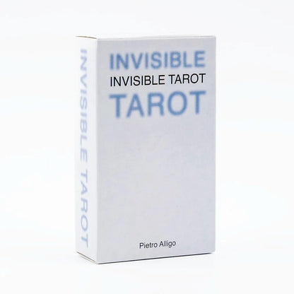 Invisible Tarot 78 Blank Cards Create Your Own Tarot Deck 10.3*6Cm Practicing Your Vision of the Invisible for Family Party