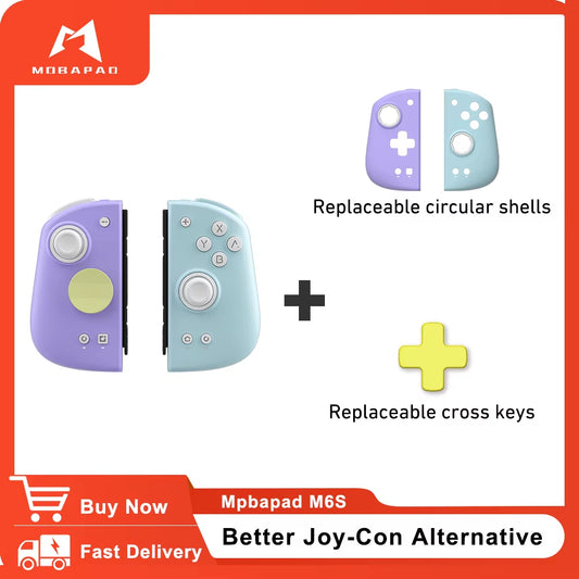 Mobapad M6S Wireless Switch Controller Pro Joystick Gamepad Nfc/Turbo/6 Axis Gyro Joy Pad Nintendo Switch Controllers Joycon