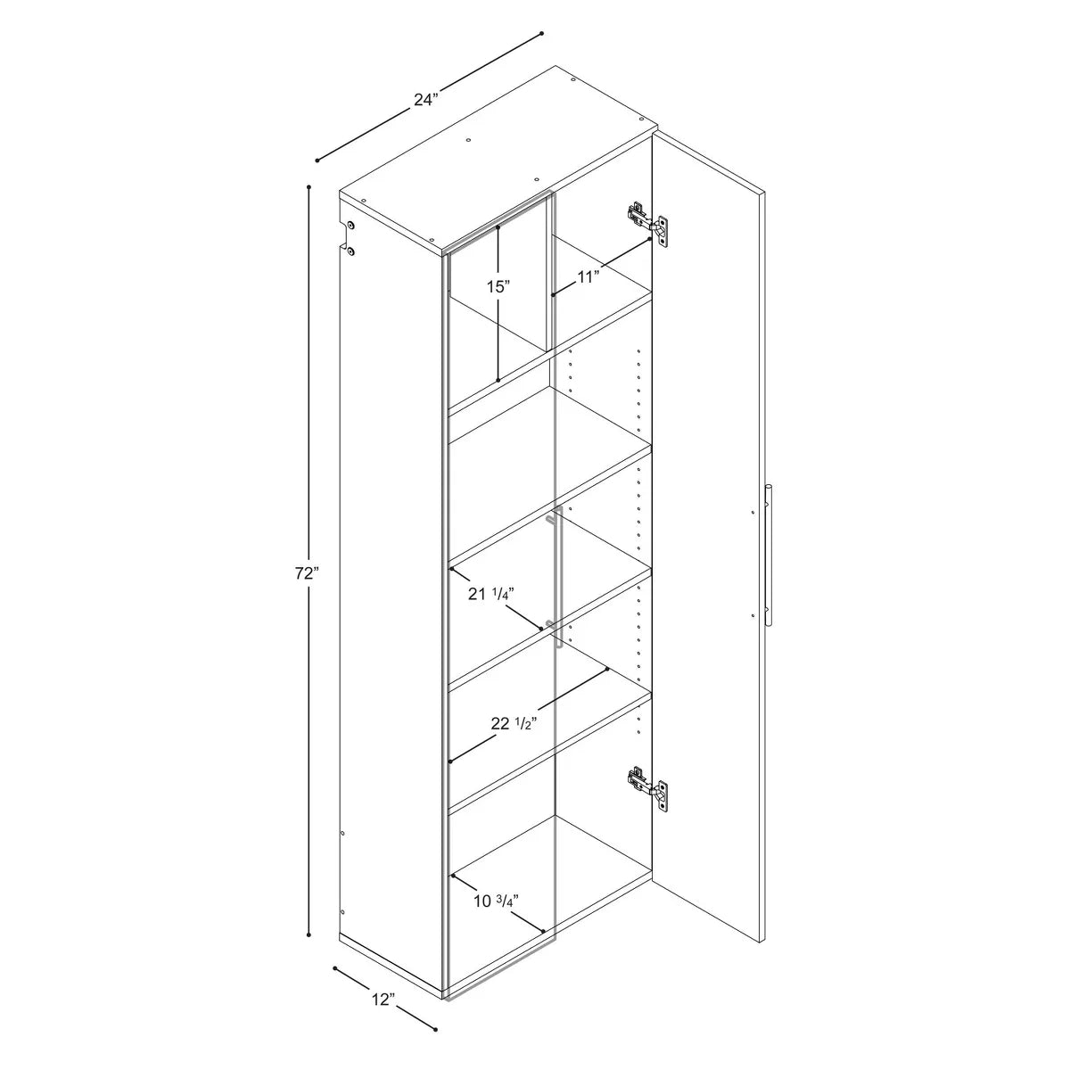 Hangups Large Storage Cabinet 