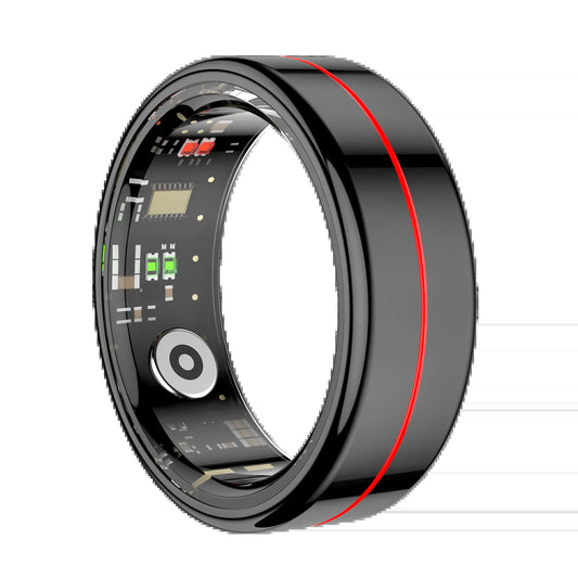 R04 Smart Rings Men Women with Charging Case Health and Sleep Monitor Smart Ring 5ATM Waterproof Multi-Sport Mode Camera Control