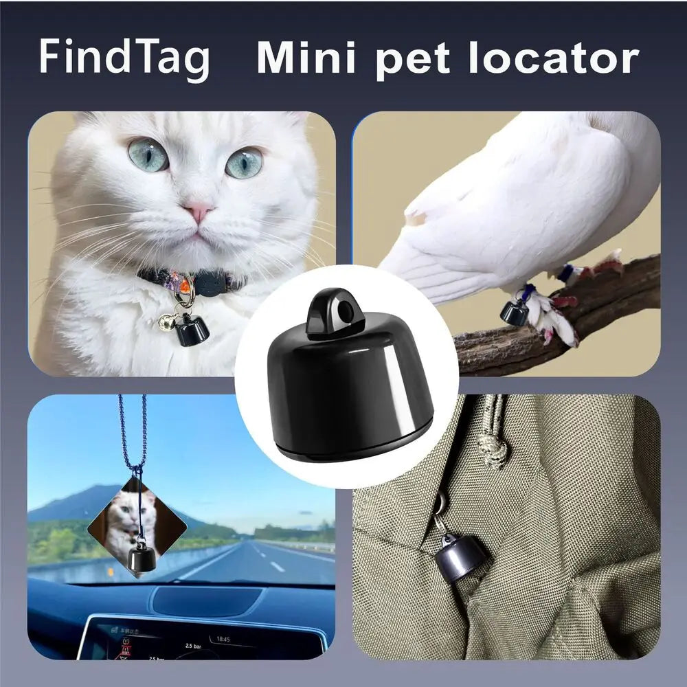 Mini Pets Global Locator Compatible with Android ISO System for Birds and Dogs and Cats View 3 Days of Movement GPS Tracker