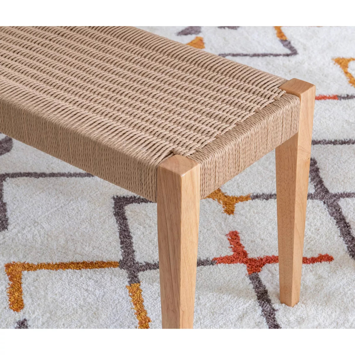 Clara Dining Bench -Brown