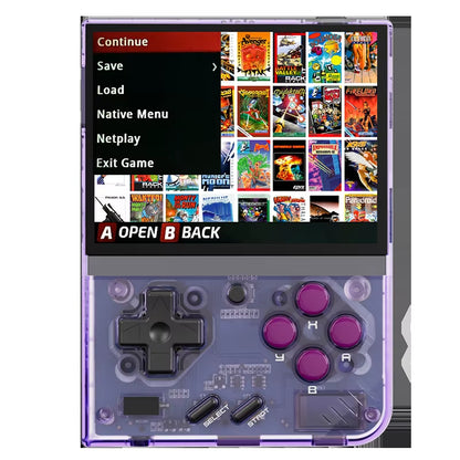 Miyoo Mini plus Retro Handheld Console, 3.5'' IPS Screen, Linux Open Source Gaming Device