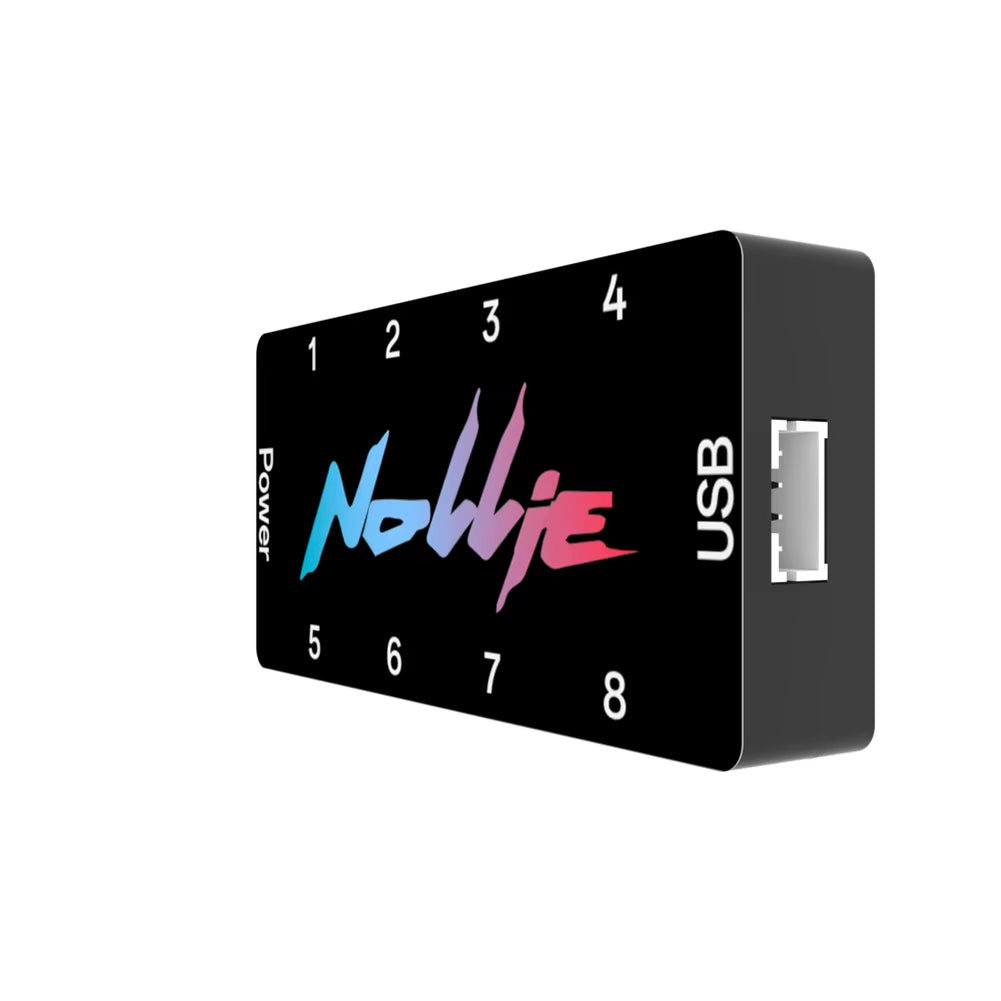 Nollie Signalrgb Openrgb Universal 5V 3PIN ARGB Controller 8 Way Addressable ARGB Splitter HUB for Computer Case Fan Light Strip