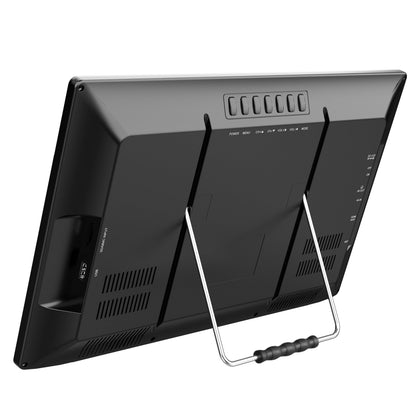 Supersonic Portable 16" 12 Volt Digital LED TV with USB, SD, and HDMI Input, Built-In Rechargeable Lithium Ion Battery and FM Radio (SC-2816)