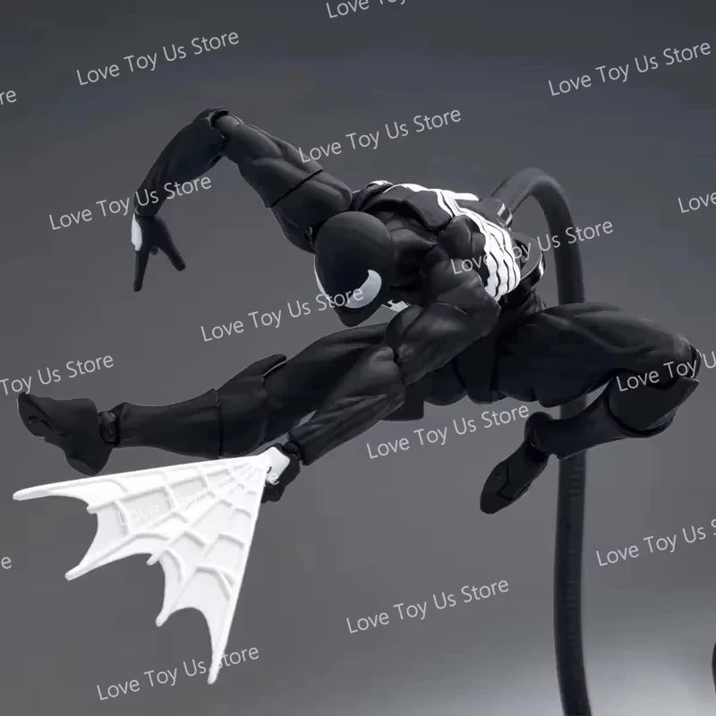 Spider-Man Symbiote Black Suit Action Figure - Scarlet Spider - Collectible Toy for Fans