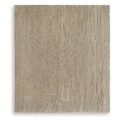 Dalenville Contemporary Square End Table in Black, Gray, Brown, and Beige - Aluminum and Veneer Accent Table