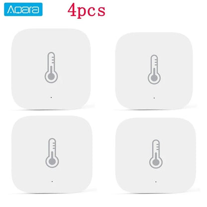 Smart Air Pressure Temperature Humidity Sensor Environment Zigbee Remote Control Work with Xiaomi Home Homekit Gateway Hub