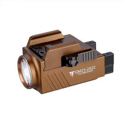 GM23 Tactical Led Flashlight 800LM USB Rechargeable Quick Release Lights for GL & 20Mm Picatinny Rail Tauru TX2