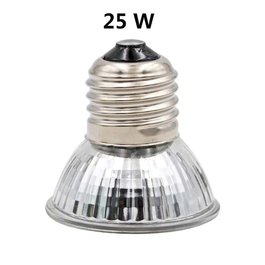 Reptile Lamp 25W UVA+UVB 3.0 Pet Heat Lamp Bulb Turtle Basking UV Light Bulbs Amphibians Lizards Temperature Controller
