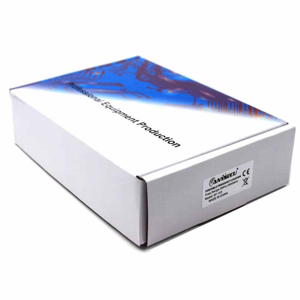 Anysecu SF103 2Mhz-200Mhz / 27Mhz -2800Mhz Portable Frequency Counter CTCCSS/DCS Testable, DMR Digital Signal Meter SF-103