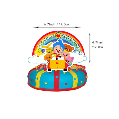 Plim Joker Birthday Party Clown Balloon Banner, Baby Shower, Children'S Favorite Party Supplies