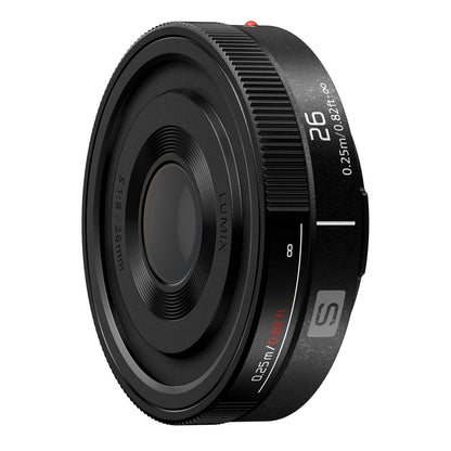 Panasonic Lumix S 26Mm F8 Full Frame L-Mount Lens for S-Series Cameras