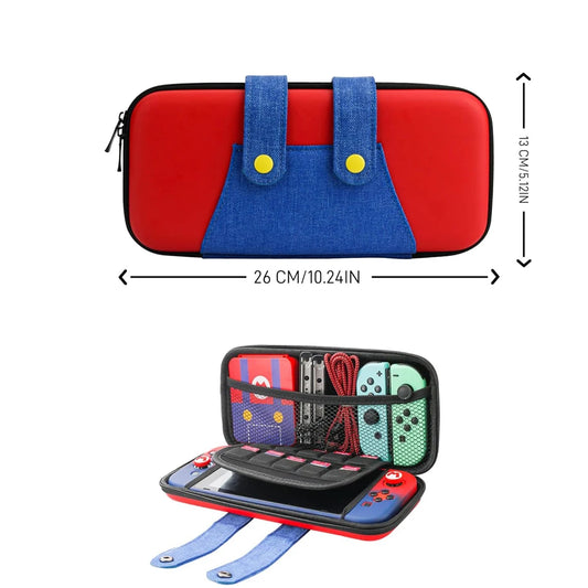 Large Carrying Protective Case for Nintendo Switch OLED Console Pro Controller Travel Storage Bag Case for Switch Accessories