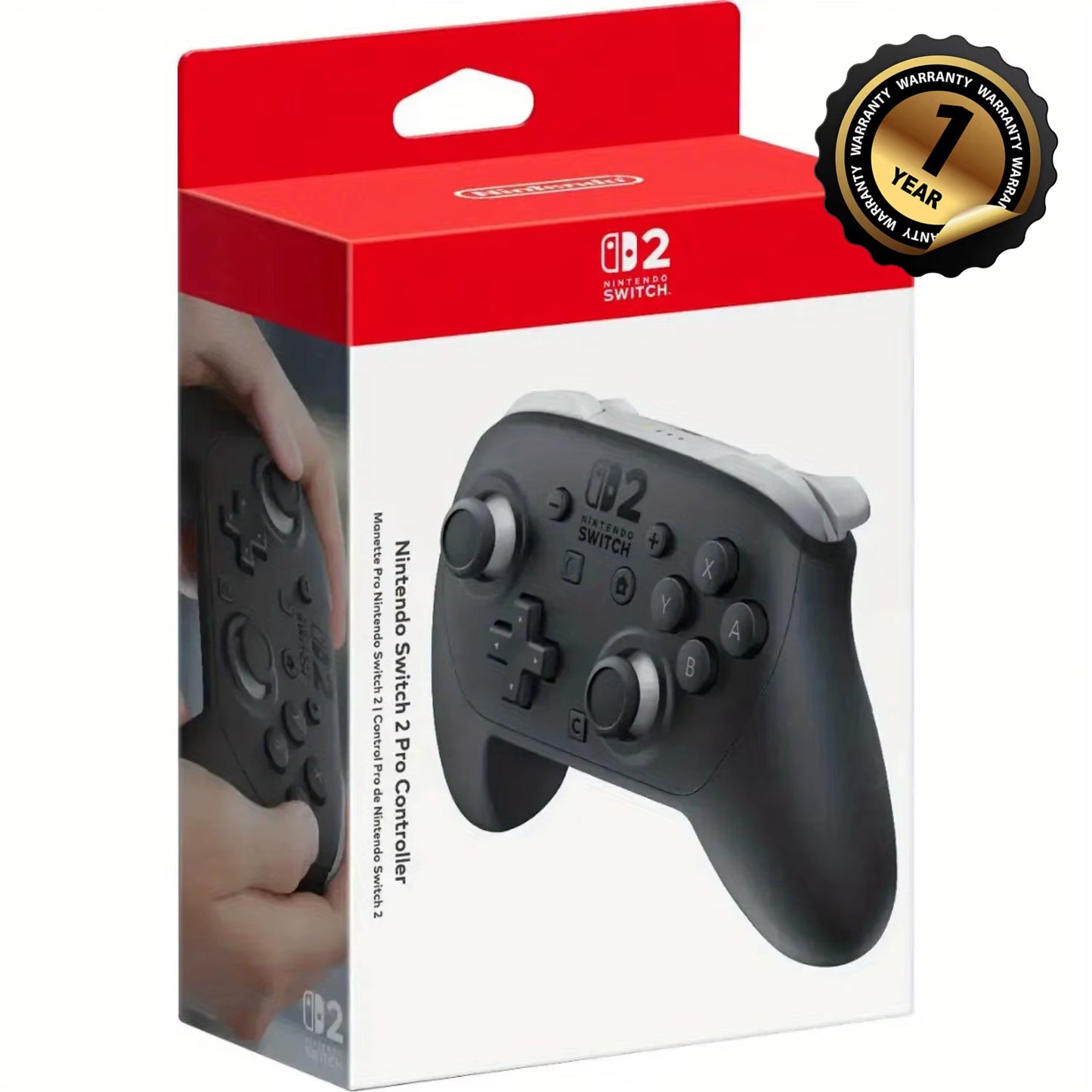 Switch 2 Pro Controller - Black