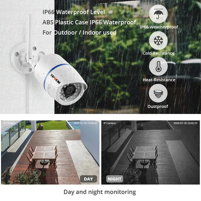 4MP 1080P IP Camera Outdoor Wifi Home Security Camera Wireless Surveillance Wi Fi Bullet Waterproof IP Video HD Camara Camhi Cam
