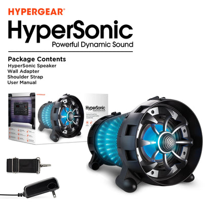 Hypergear Hypersonic Wireless Speaker (14588-HYP)