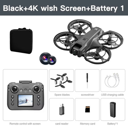 Xiaomi V666 Mini Drone 4K Professional Aerial 8K Dual Camera Intelligent Obstacle Avoidance Brushless Quadcopter Kid RC Toy
